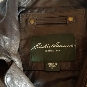 Eddie Bauer Mens (M) Leather jacket